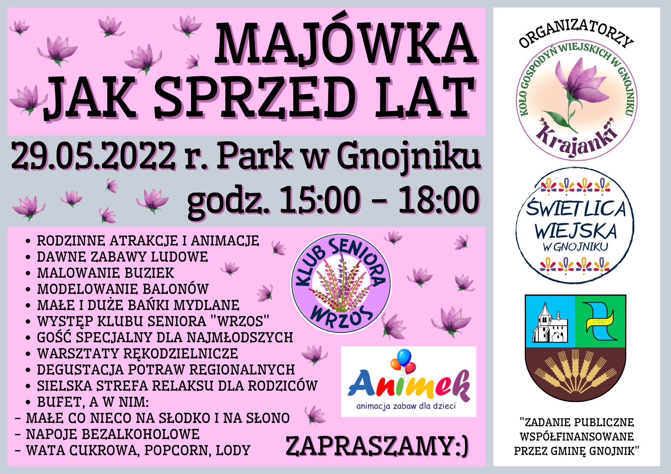 Majówka jak sprzed lat - plakat