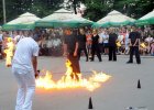 Dni Gminy Gnojnik - dzień II: Spektakl kuglarsko-taneczno-ogniowy, wręczenie Pucharu Wójta Gminy dla najlepszego LKSu i występ Krystyny Giżowskiej (fot. Janusz Legutko)