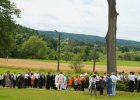 Otwarcie kompleksu sportowo-rekreacyjnego w Gosprzydowej oraz gminne zawody strażackie (fot. Jacek Bakalarz)