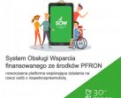 Oddział Małopolski PFRON wspiera osoby z niepełnosprawnościami